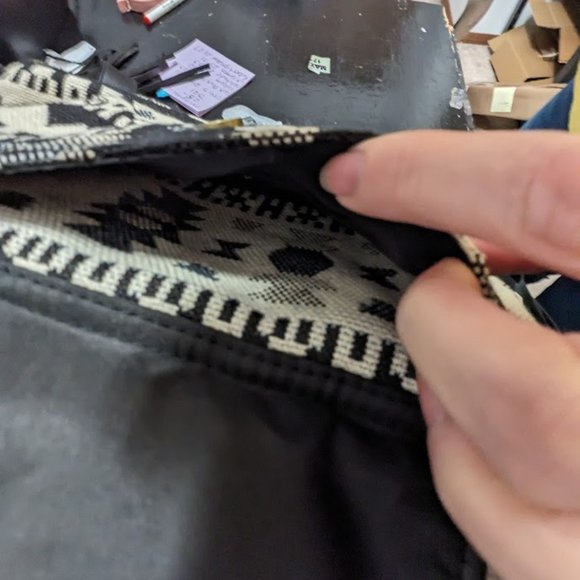 UnionBay backpack with tassels Faux leather pockets boho Union bay Ladies - Picture 5 of 5